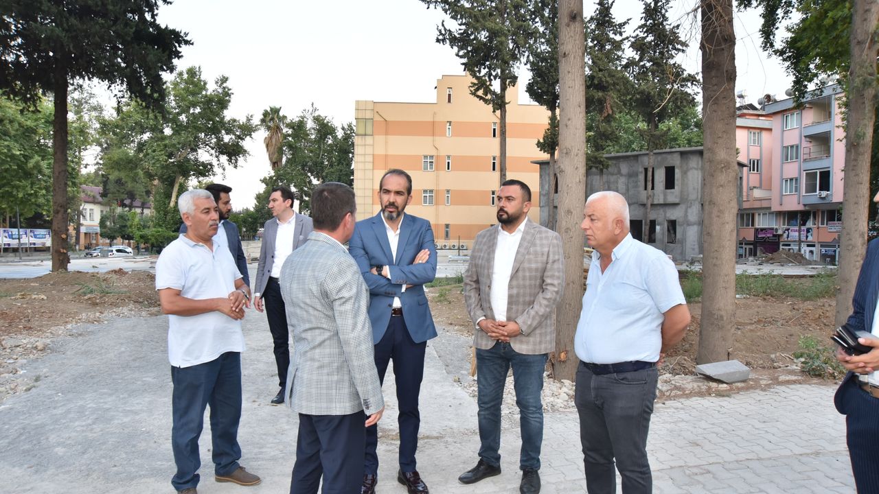 Milletvekili Özdemir, Millet Meydanı 2. etap projesini inceledi