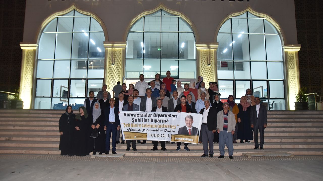 Türkoğlu Belediyesi’nden Gazi Ve Şehit Ailelerine Gezi Turu
