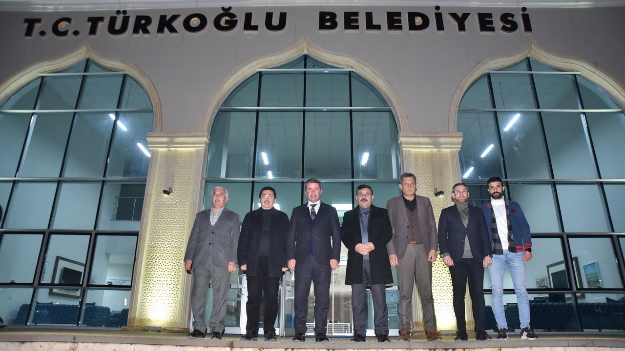Bakan yardımcısı Nihat Pakdil’den Türkoğlu’na ziyaret!