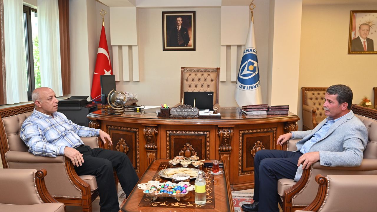 Başkan Okumuş, Rektör Bakan’ı ziyaret etti