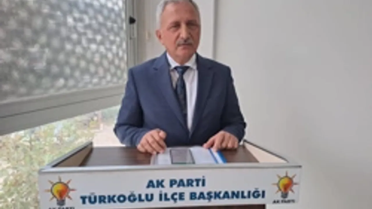 Bağcı, Türkoğlu Belediye Başkanlığına talip olduğunu açıkladı