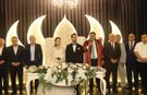 Yasir ve Ayşegül görkemli törenle dünyaevine girdi, nikahı Başkan Karaca kıydı
