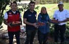İl Müdürü Bilir ve İlçe Müdürü Şakalar çilek üreticileri ile bir araya geldi