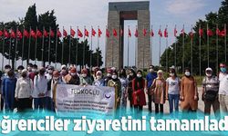 Öğrenciler ziyaretini tamamladı