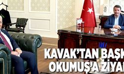 KAVAK’TAN BAŞKAN OKUMUŞ’A ZİYARET