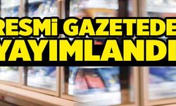 Resmi gazetede yayımlandı cezası 114 bin  