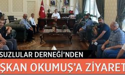 BUNSUZLULAR DERNEĞİ’NDEN BAŞKAN OKUMUŞ’A ZİYARET	