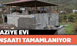 Taziye evi inşaatı tamamlanıyor