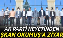 AK PARTİ HEYETİNDEN BAŞKAN OKUMUŞ’A ZİYARET