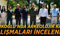 TÜRKOĞLU’NDA ARKEOLOJİK KAZI ÇALIŞMALARI İNCELENDİ