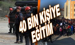 40 bin kişiye eğitim