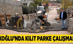 TÜRKOĞLU’NDA KiLiT PARKE ÇALIŞMALARI