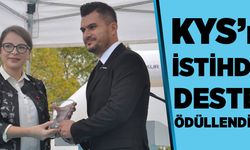 KYS’nin istihdam desteği ödüllendirildi