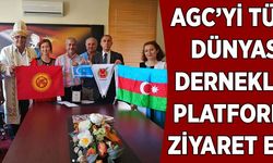 AGC’Yİ TÜRK DÜNYASI DERNEKLER PLATFORMU ZİYARET ETTİ