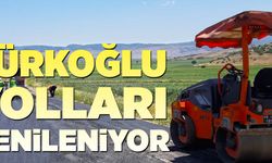 Türkoğlu yolları yenileniyor