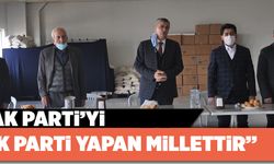 “Ak Parti’yi Ak Parti yapan millettir”