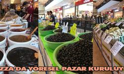 Piazza’da yöresel pazar kuruluyor