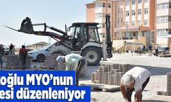 Türkoğlu MYO’nun çevresi düzenleniyor
