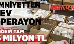 KAHRAMANMARAŞ’TA DEV KAÇAKÇILIK OPERASYONU! DEĞERİ TAM 5 MİLYON TL…