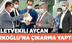 Milletvekili Aycan, Türkoğlu’na çıkarma yaptı