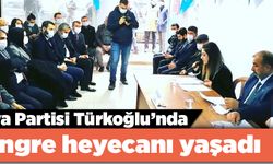 Deva Partisi Türkoğlu’nda kongre heyecanı yaşadı