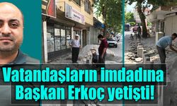 Vatandaşların imdadına Başkan Erkoç yetişti!