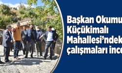 Başkan Okumuş, Küçükimalı Mahallesi’ndeki çalışmaları inceledi