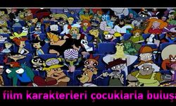 Çizgi film karakterleri çocuklarla buluşacak!