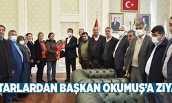 MUHTARLARDAN BAŞKAN OKUMUŞ’A ZİYARET