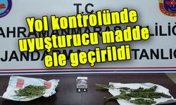 Yol kontrolünde uyuşturucu madde ele geçirildi