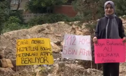 Seslerini duyurmak için Bakanın adına ağaç diktiler