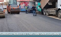Büyükşehir, Türkoğlu’nda Devlet Hastanesinin Ulaşımını İyileştiriyor