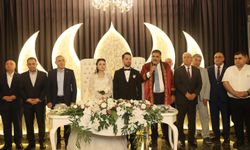 Yasir ve Ayşegül görkemli törenle dünyaevine girdi, nikahı Başkan Karaca kıydı