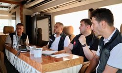 Başkan Toptaş ve Kaymakam Çiğdem, yangın bölgesinde vatandaşları ziyaret etti