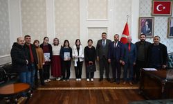 Öğrencilerden Başkan Karaca’ya Anlamı Ziyaret