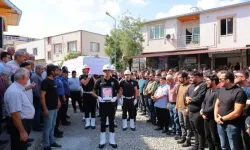 Türkoğlu’nda Polis Memuru Sadullah Orçan Son Yolculuğuna Uğurlandı