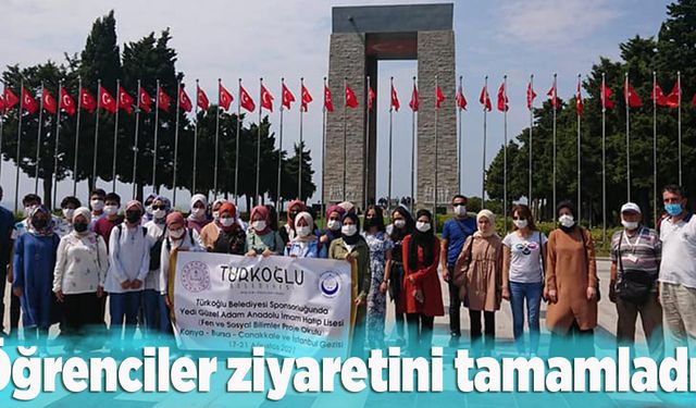 Öğrenciler ziyaretini tamamladı