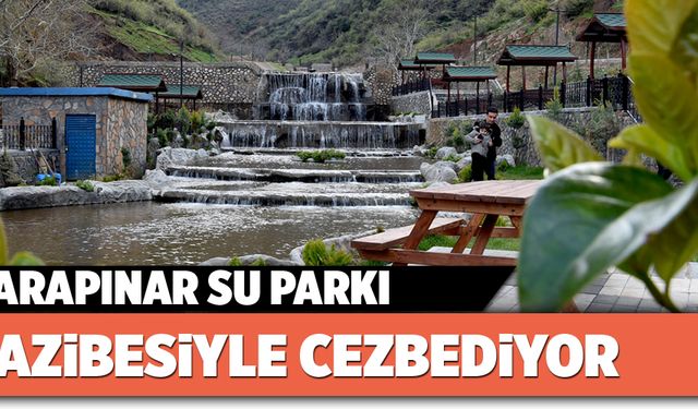 KARAPINAR SU PARKI CAZİBESİYLE CEZBEDİYOR