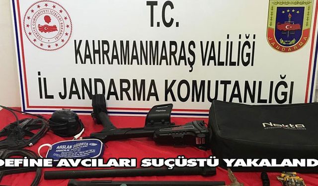 Define avcıları suçüstü yakalandı