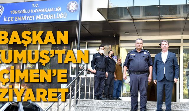 Başkan Okumuş’tan Çimen’e ziyaret