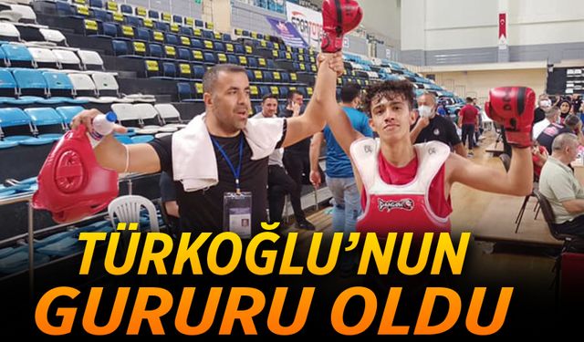 TÜRKOĞLU’NUN GURURU OLDU