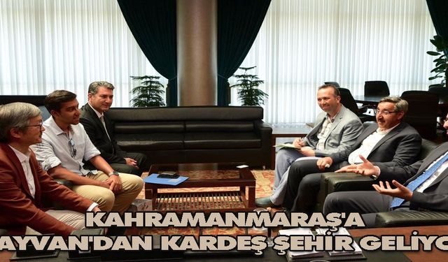 Kahramanmaraş''a Tayvan''dan kardeş şehir geliyor