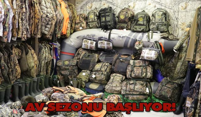 Av sezonu başlıyor