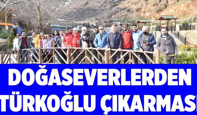 Doğaseverlerden Türkoğlu çıkarması