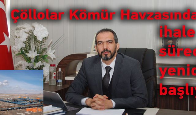 Çöllolar Kömür Havzasında ihale süreci yeniden başlıyor