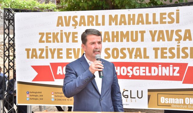 Okumuş: İlçemize merkezde olmayan sosyal tesisler kazandırdık