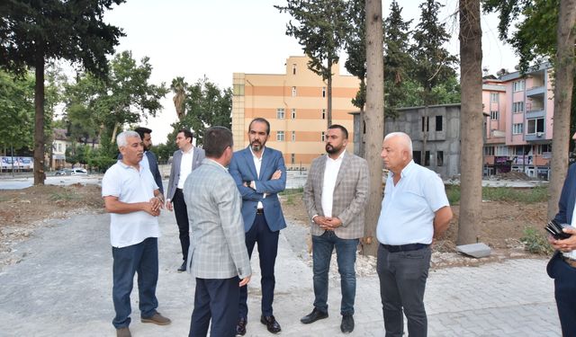 Milletvekili Özdemir, Millet Meydanı 2. etap projesini inceledi