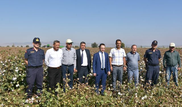 Keser ve Bozdoğan’dan Çiftçilere Ziyaret