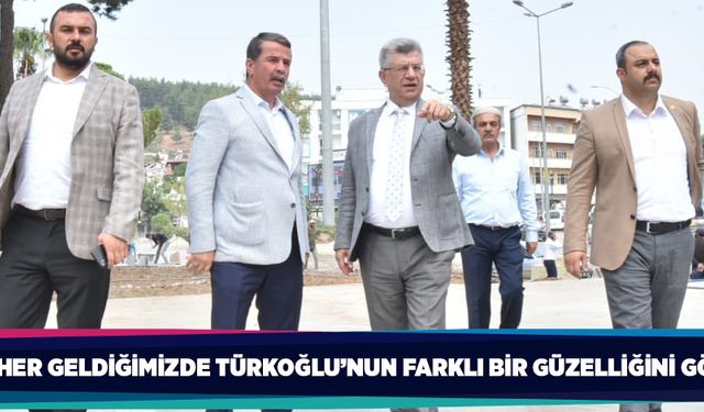 AYCAN; HER GELDİĞİMİZDE TÜRKOĞLU’NUN FARKLI BİR GÜZELLİĞİNİ GÖRÜYORUZ