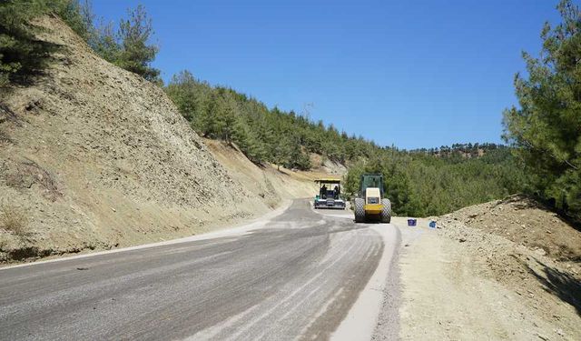 Ali Kayası’na Ulaşım Sağlayan Yol Asfaltlanıyor